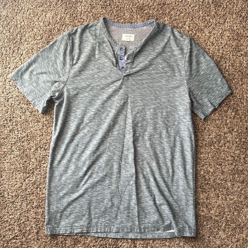 Julian & Mark Men’s Shirt Blue Large​